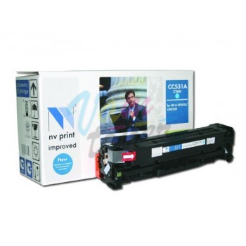 Картридж NV Print для HP CC531A Cyan